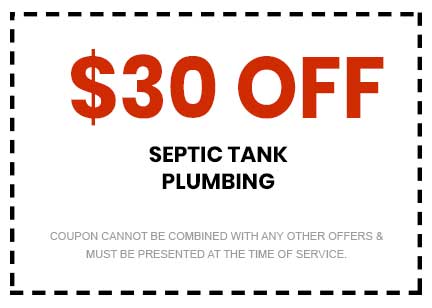 Discounts on Septic Tank Plumbing