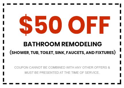 Discounts on Bathroom Remodeling
